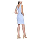 GUESS Womens Dress L / Blue GUESS - Party Faux Wrap Dress