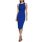 GUESS Womens Dress XXL / Navy GUESS - Twist Front Pullover midi dress