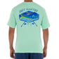 GUY HARVEY Mens Tops S / Green GUY HARVEY - Collection Short Sleeve Pocket T-Shirt