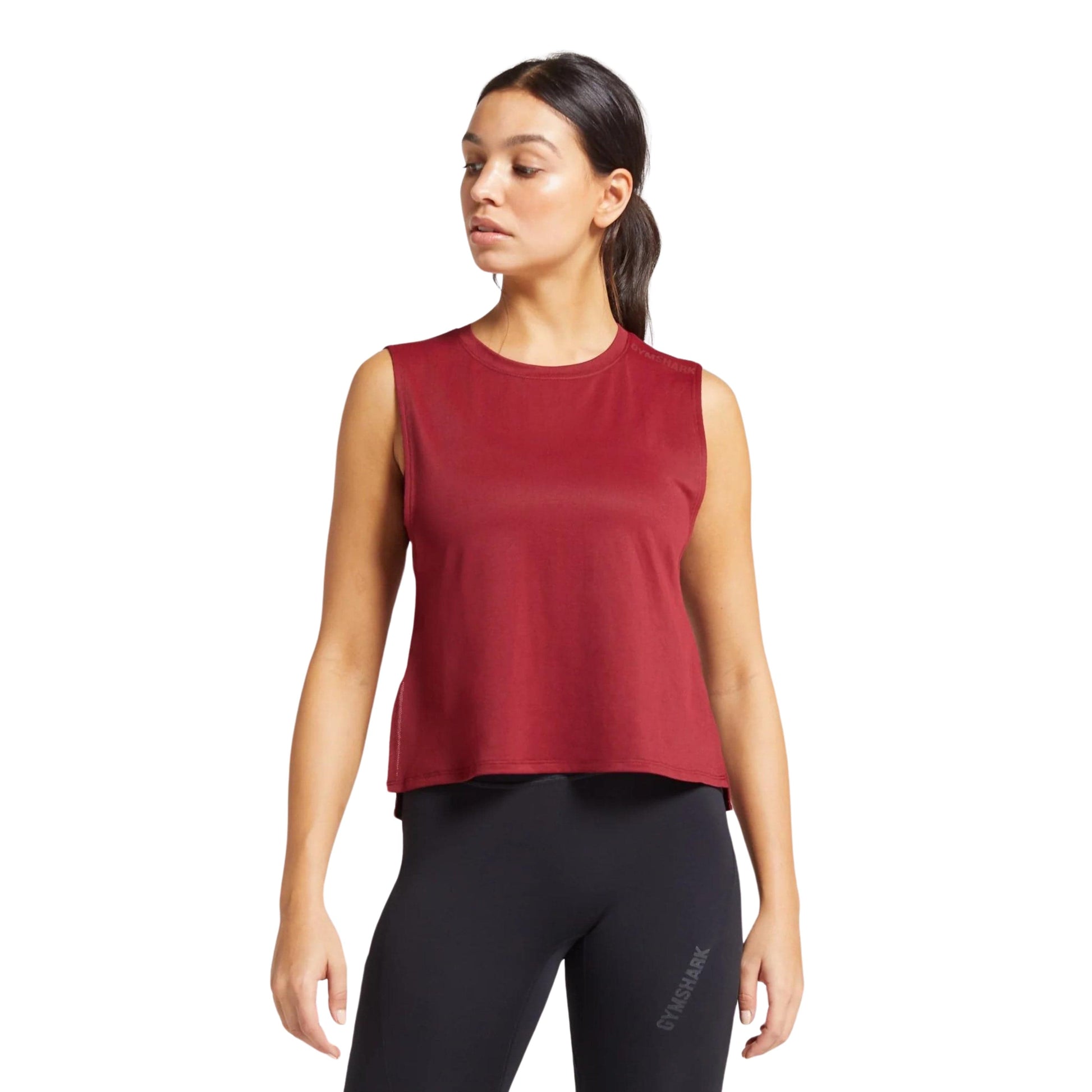 GYMSHARK Womens sports XS / Burgundy GYMSHARK - Focus Vest