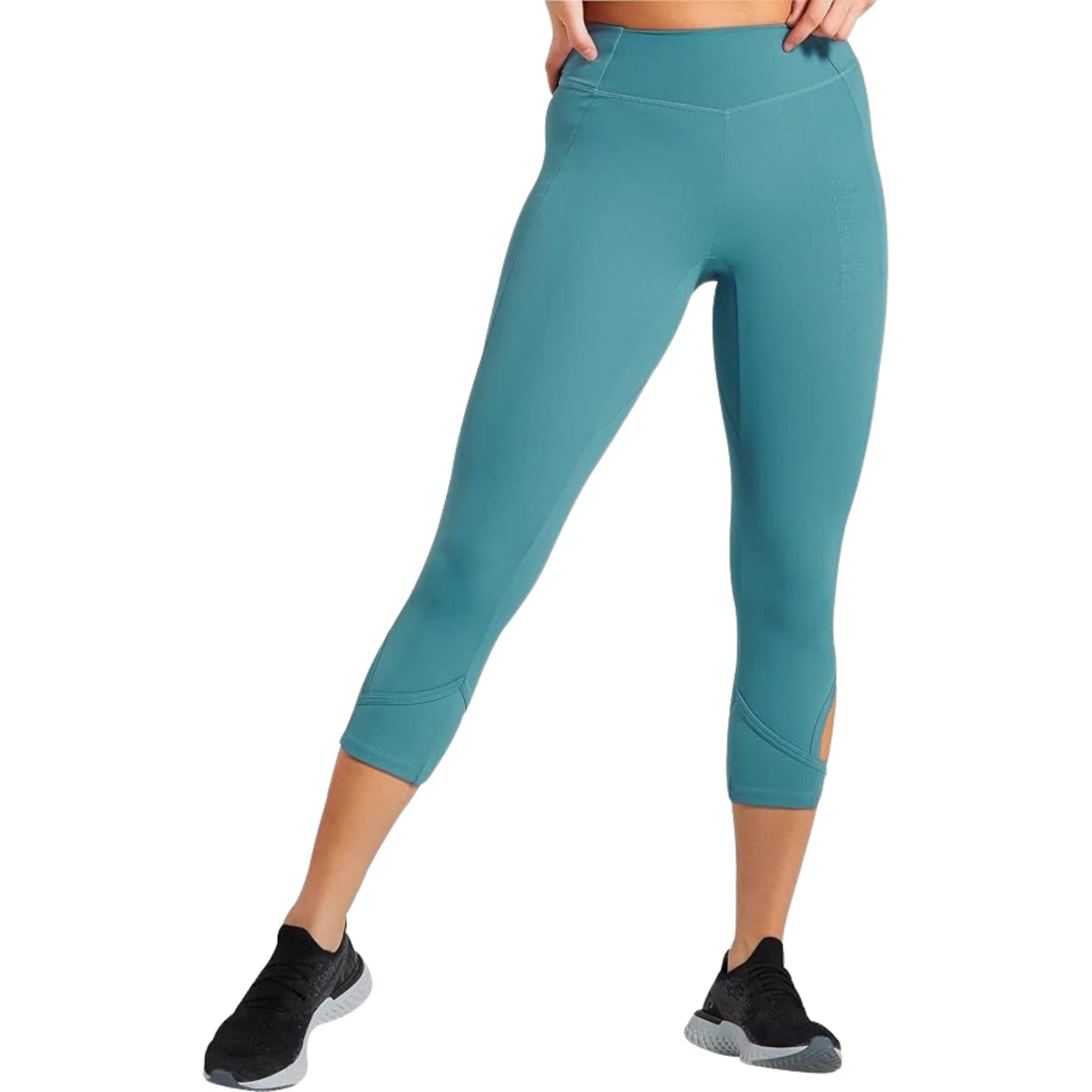 GYMSHARK Womens sports S / Blue GYMSHARK - Studio cropped capri leggings