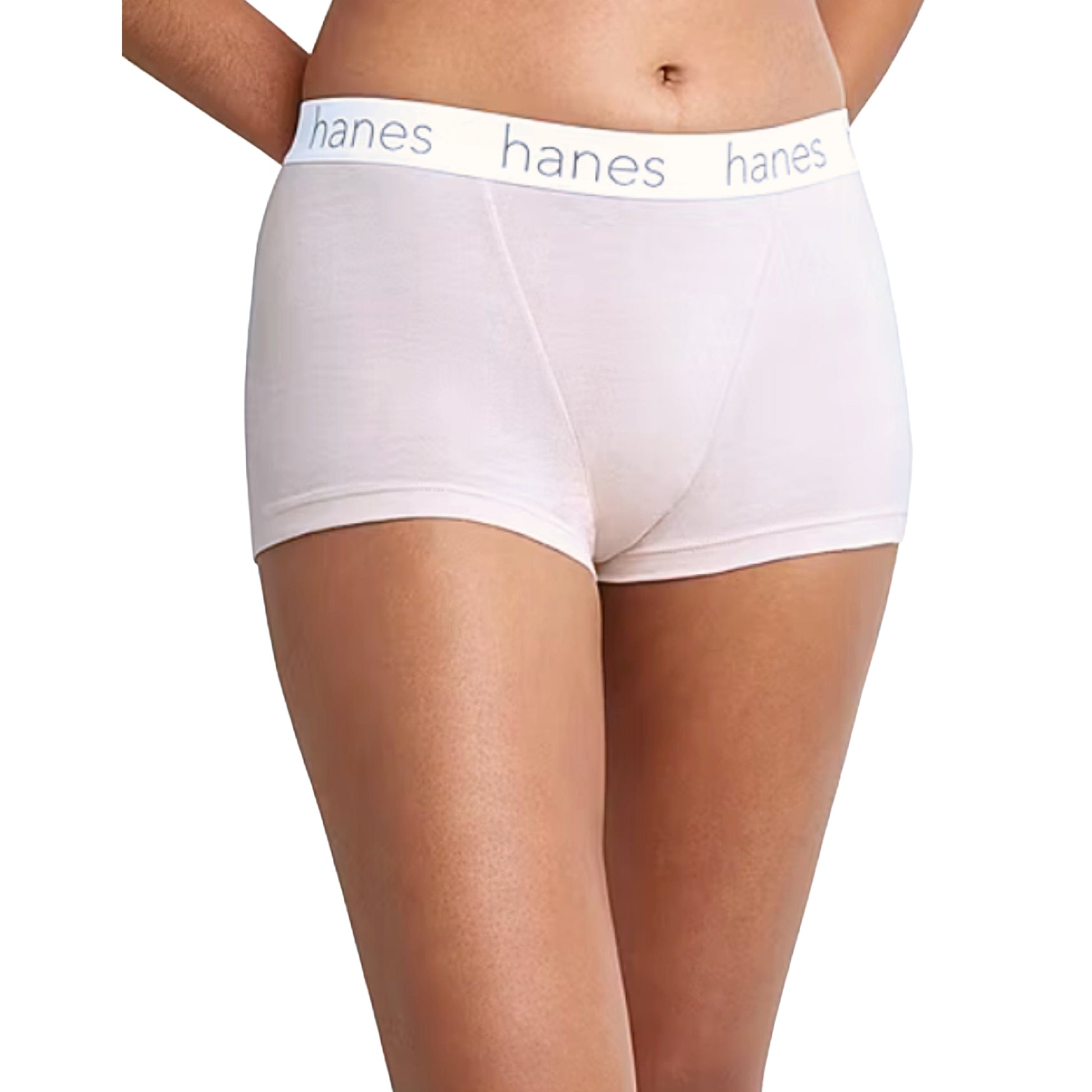 HANES Mens Underwear S / White HANES - Comfy Casual Boxer