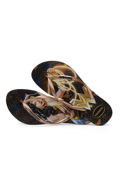 HAVAIANAS Kids Shoes 35 / Multi-Color HAVAIANAS - Kids - Sandalias Slim Heroinas FC Slippers