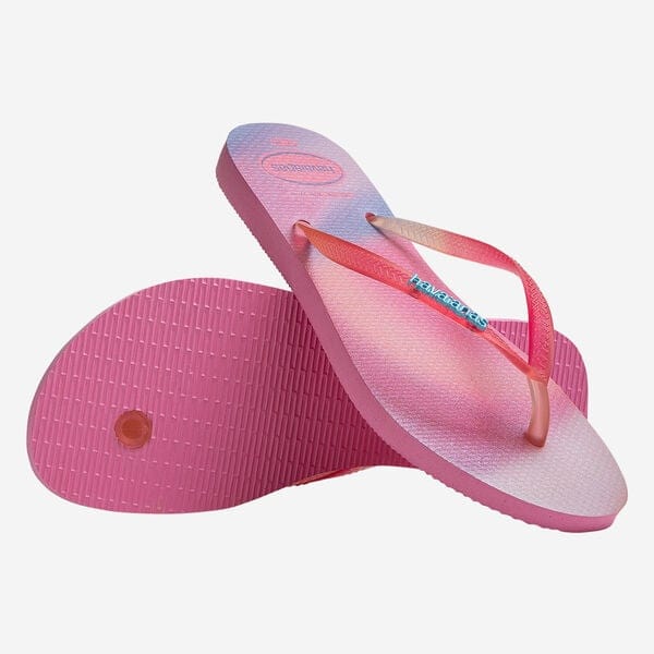 HAVAIANAS Kids Shoes 35 / Multi-Color HAVAIANAS - Kids - Slim Metallic Rainbow Slippers