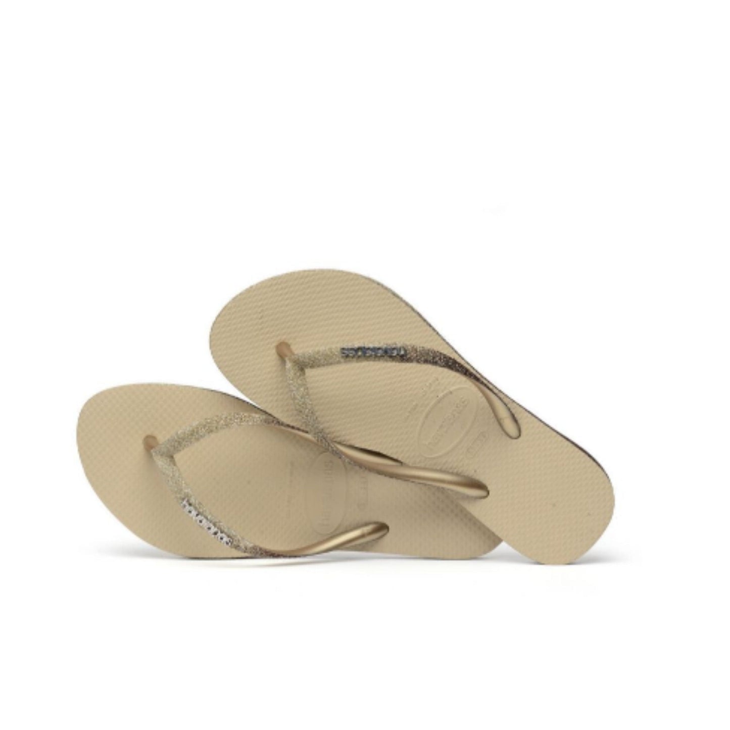 HAVAIANAS Kids Shoes 35 / Beige HAVAIANAS - Kids -  Slim Sparkle II Flip Flop