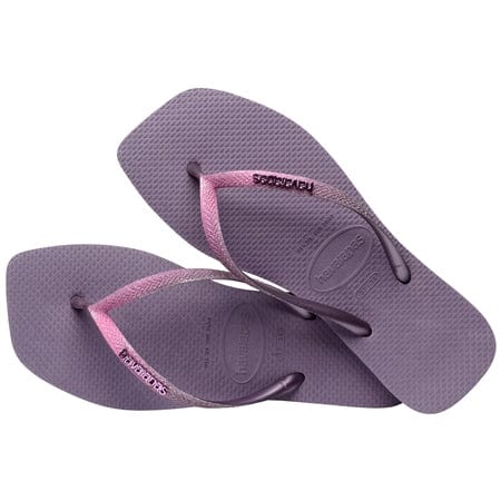 HAVAIANAS Kids Shoes HAVAIANAS - Kids - Slim Square Glitter Flip Flops