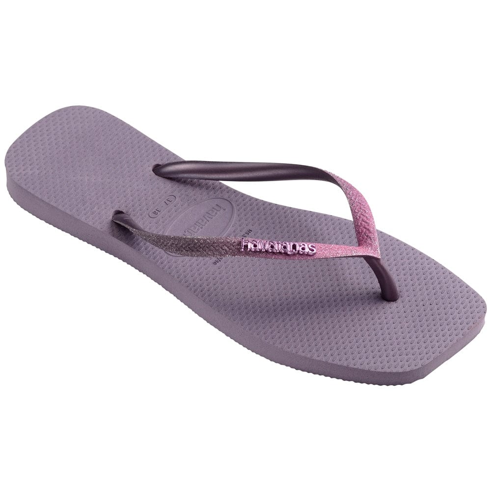HAVAIANAS Kids Shoes HAVAIANAS - Kids - Slim Square Glitter Flip Flops