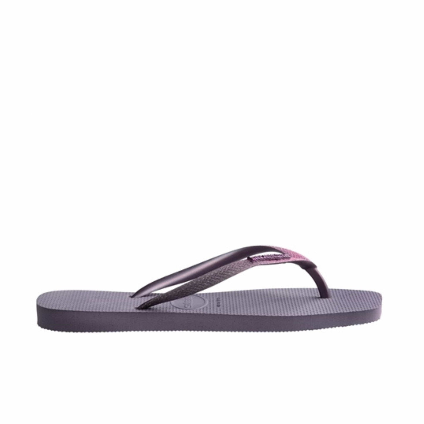 HAVAIANAS Kids Shoes 35 / Purple HAVAIANAS - Kids - Slim Square Glitter Flip Flops