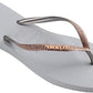 HAVAIANAS Kids Shoes 35 / Silver HAVAIANAS - Kids - Slim Square Glitter Flip Flops