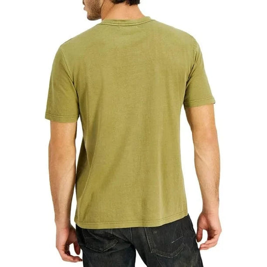 HEROES MOTORS Mens Tops XL / Green HEROES MOTORS - Short Sleeve Flagged T-Shirt
