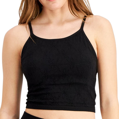 HIPPIE ROSE Womens Tops XS / Black HIPPIE ROSE - Cropped Seamless Crop Top