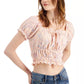 HIPPIE ROSE Womens Tops S / Multi-Color HIPPIE ROSE - Square Neck Blouse