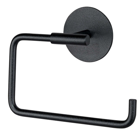 HOME CREATION Bath Accessories Black HOME CREATION - Toilet paper holder