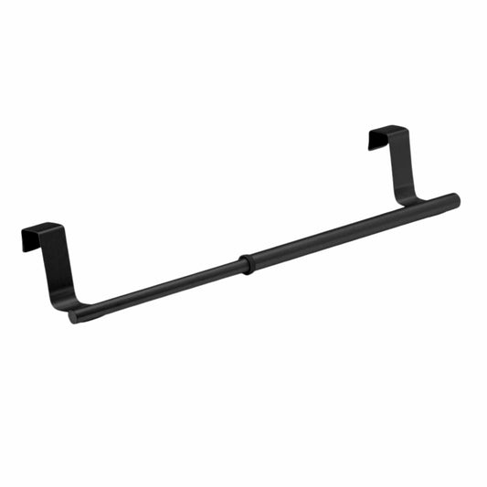 HOME CREATION Bath Accessories Black HOME CREATION - Towel Rail Door Towel Rail Extendable