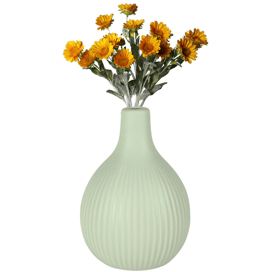 HOME CREATION Home Decoration & Accessories Light Green HOME CREATION - Ceramic Vase for Home Decor