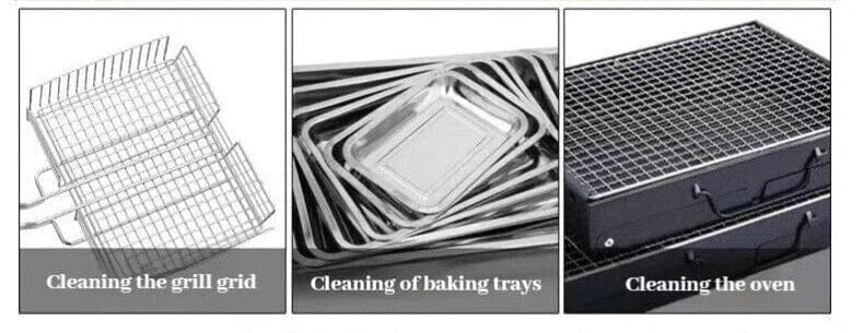 HOME DIVISION Barbecue & Accessories Black HOME DIVISION -  Grill Cleaning Brush