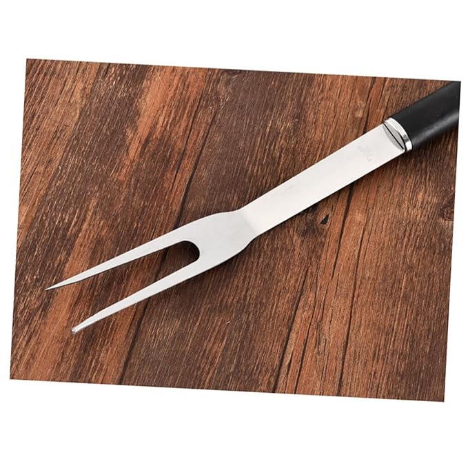 HOME DIVISION Barbecue & Accessories Silver HOME DIVISION - Stainless Steel BBQ Tool Barbeque 3 Pieces