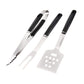 HOME DIVISION Barbecue & Accessories Silver HOME DIVISION - Stainless Steel BBQ Tool Barbeque 3 Pieces