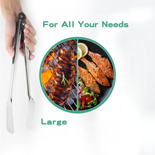HOME DIVISION Kitchenware HOME DIVISION - Metal Tongs for Cooking