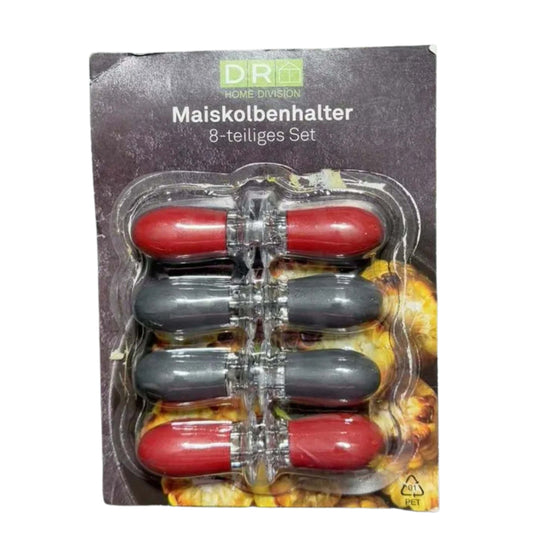 HOME DIVISION Kitchenware HOME DIVISION - Set of 8 corn cob holders