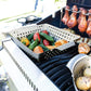 HOME IDEAS Barbecue & Accessories Silver HOME IDEAS - Square Stainless-steel Grill Basket