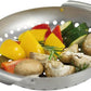 HOME IDEAS Barbecue & Accessories Silver HOME IDEAS - Stainless Steel Round  Grill Plate