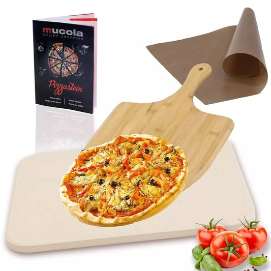 HOME IDEAS Kitchenware HOME IDEAS - Baking Stone Set Pizza Stone