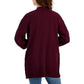 HOOKED UP Womens Jackets HOOKED UP - Cable Knit Pockets Cardigan Sweater