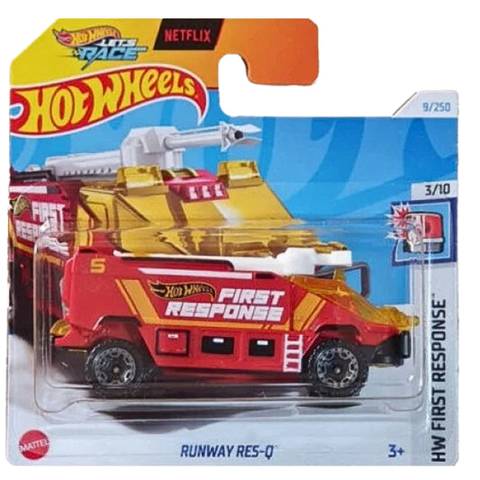 HOTWHEELS Toys Red HOTWHEELS - First response firetruck