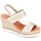 KENNETH COLE - Two-Band Braid Sandals