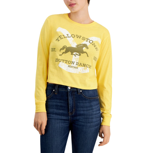 HYBRID Womens Tops HYBRID - Yellowstone Long-Sleeve Blouse