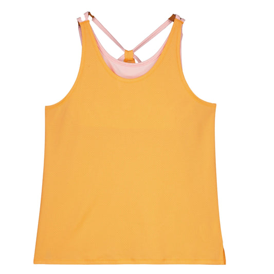 IDEOLOGY Girls Tops L / Orange IDEOLOGY - kids -  Colorblocked Twofer Tank