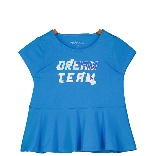 IDEOLOGY Girls Tops 4 Years / Blue IDEOLOGY - Kids - Dream Team T-Shirt