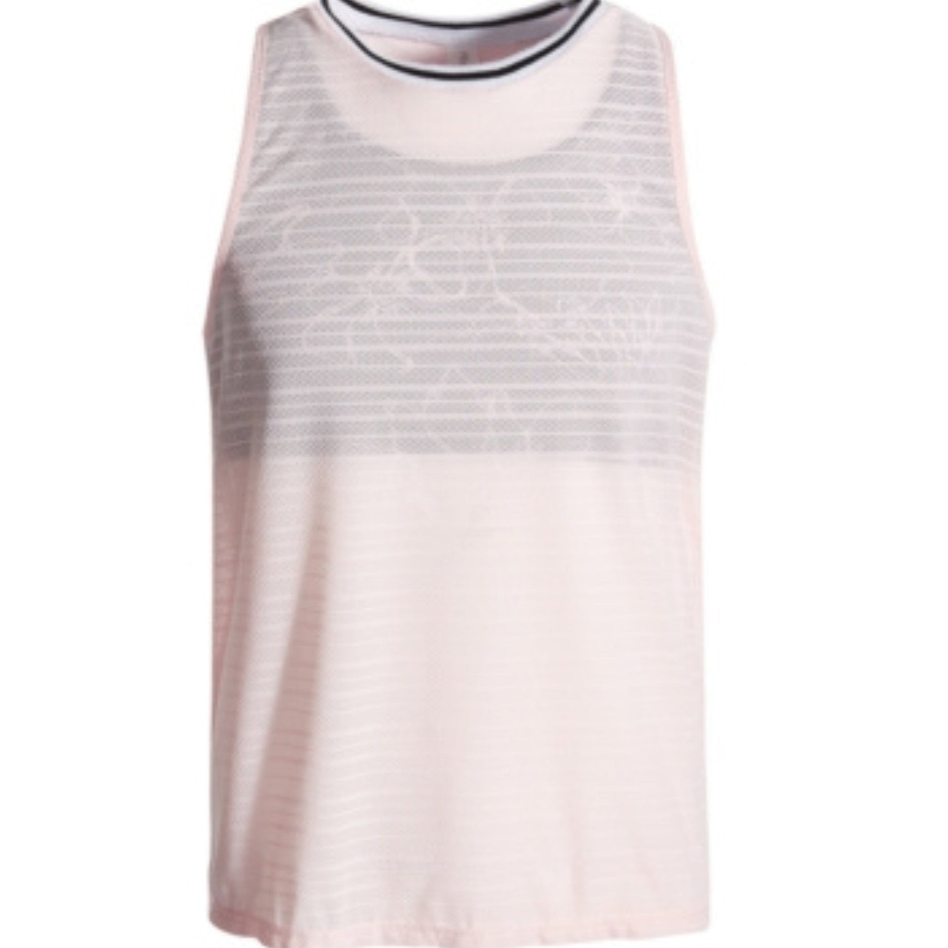 IDEOLOGY Girls Tops M / Pink IDEOLOGY - Kids - Mesh Twofer Tank Top