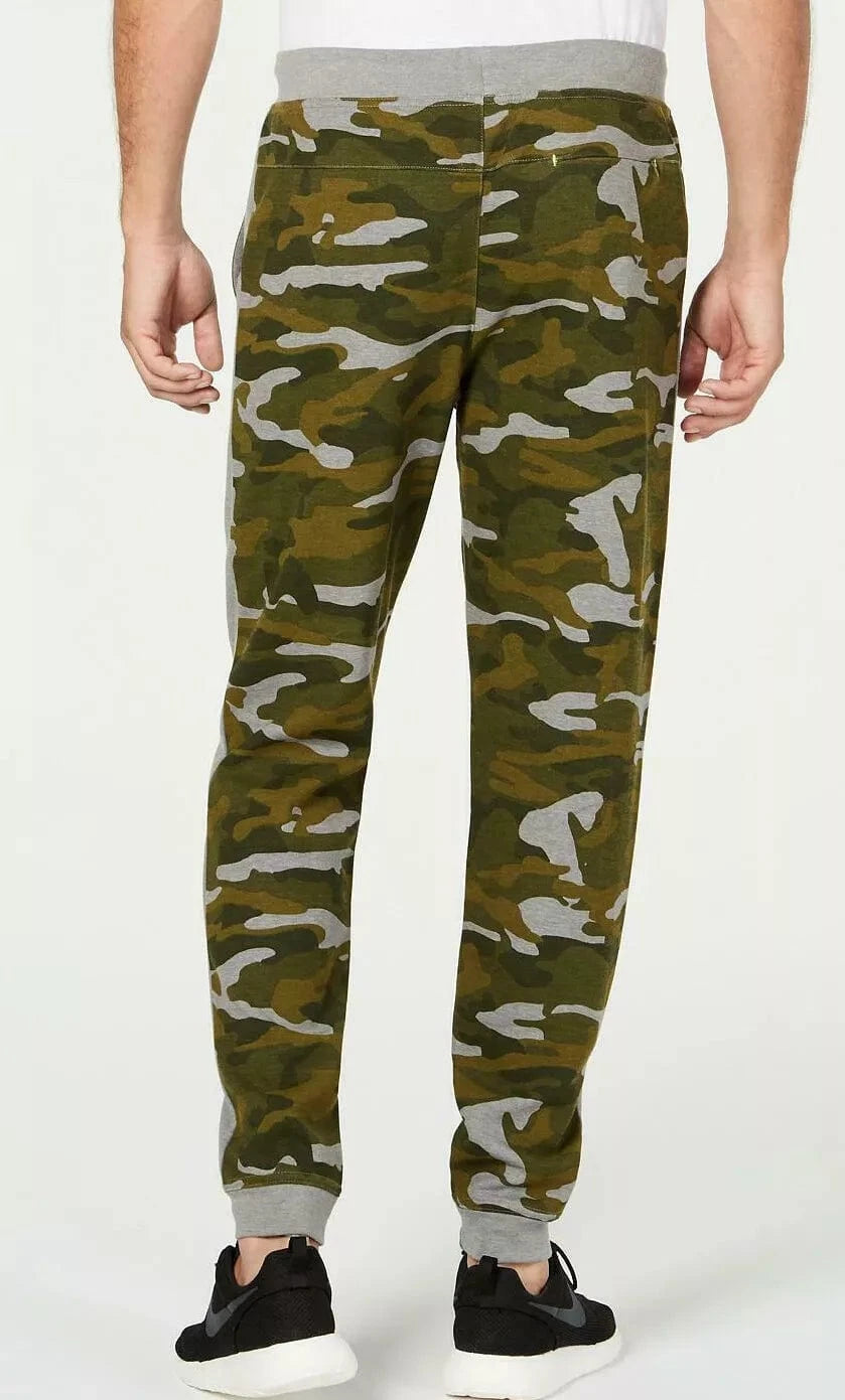 IDEOLOGY Mens Bottoms 40W x 31L / Multi-Color IDEOLOGY - Drawstring Camouflage Athletic Fit Sweatpants