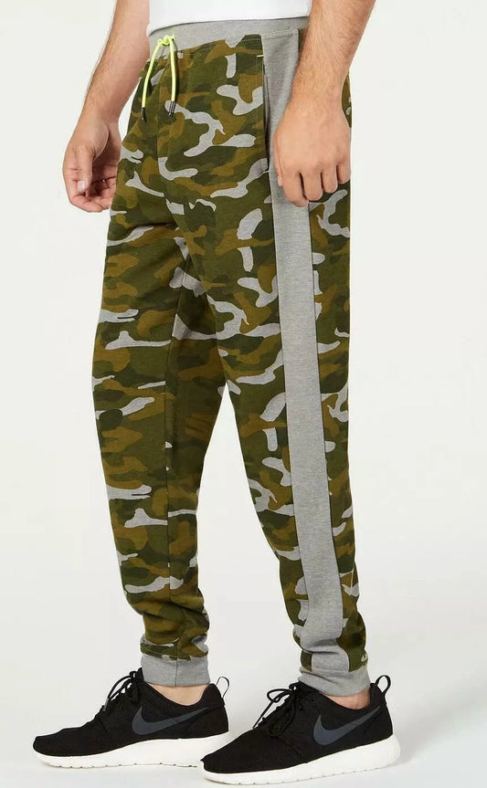 IDEOLOGY Mens Bottoms 40W x 31L / Multi-Color IDEOLOGY - Drawstring Camouflage Athletic Fit Sweatpants