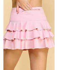 IDEOLOGY Womens Bottoms XXL / Pink IDEOLOGY - Plus Size Ruffled Skort