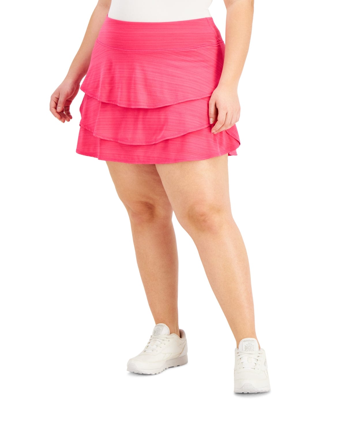 IDEOLOGY Womens Bottoms XXXL / Fuschia IDEOLOGY - Plus Size Ruffled Skort