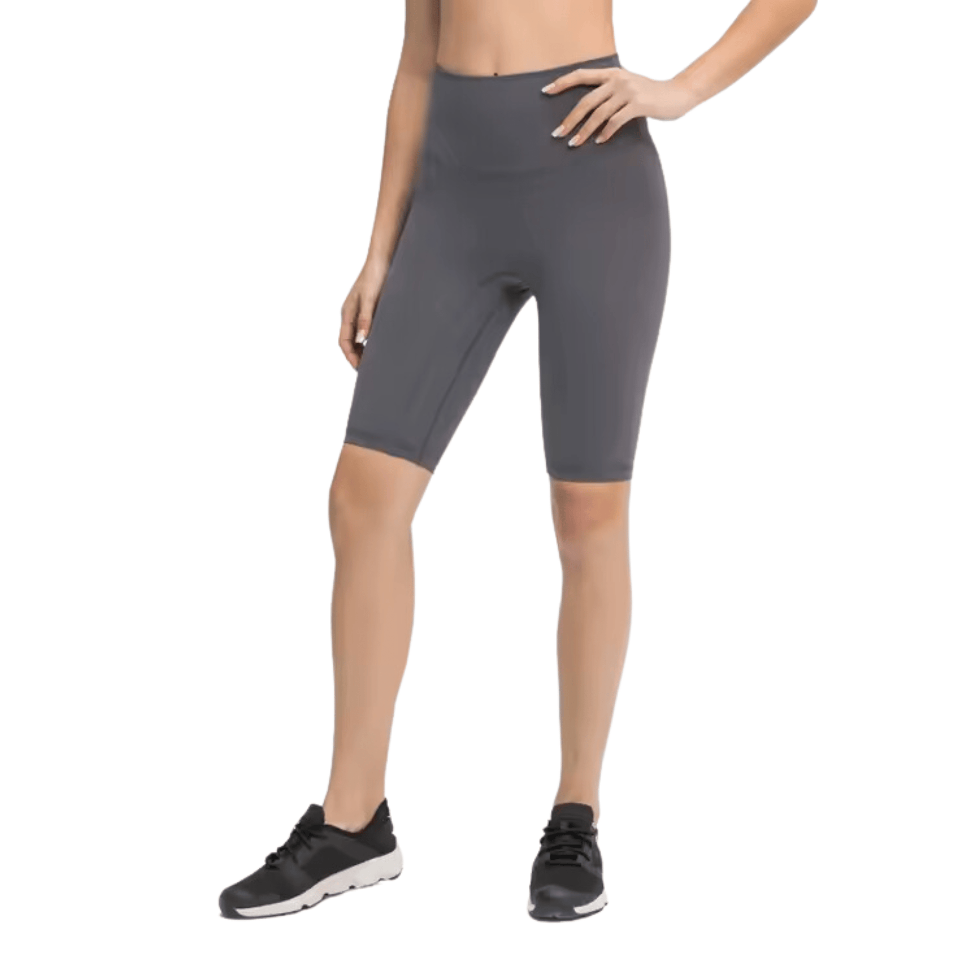 IDEOLOGY Womens sports L / Grey IDEOLOGY - Compression High Rise Bike Shorts