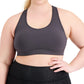 IDEOLOGY Womens sports XXL / Grey IDEOLOGY -  Performance Medium Impact Sports Bra