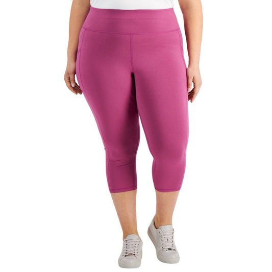 IDEOLOGY Womens sports XXL / Purple IDEOLOGY - Plus Stretch High Rise Leggings