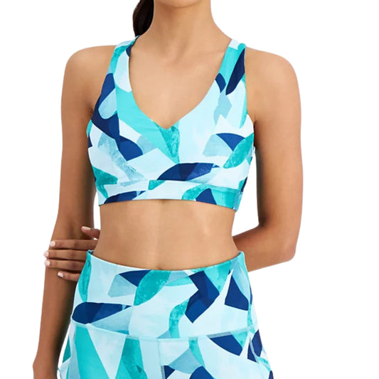 IDEOLOGY Womens sports XXXL / Multi-Color IDEOLOGY - Printed Multiple Straps Sports Bra