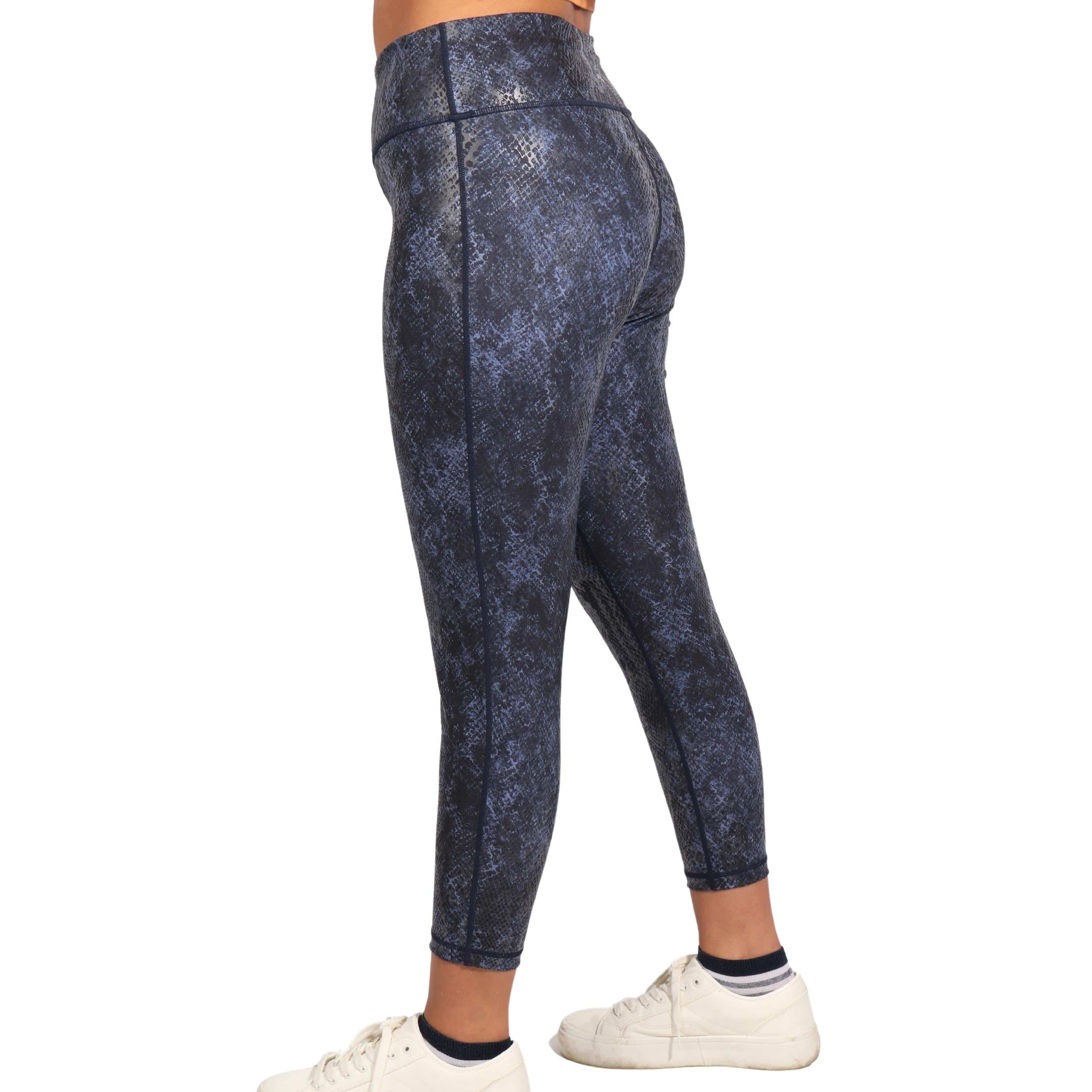 IDEOLOGY Womens sports L / Blue IDEOLOGY - Printed Pull Over Legging