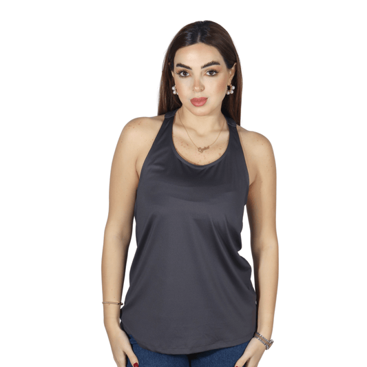 IDEOLOGY Womens sports M / Grey IDEOLOGY - Sport Sold Color Tank top