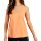 IDEOLOGY Womens sports M / Orange IDEOLOGY - Textured Racerback Tank Top