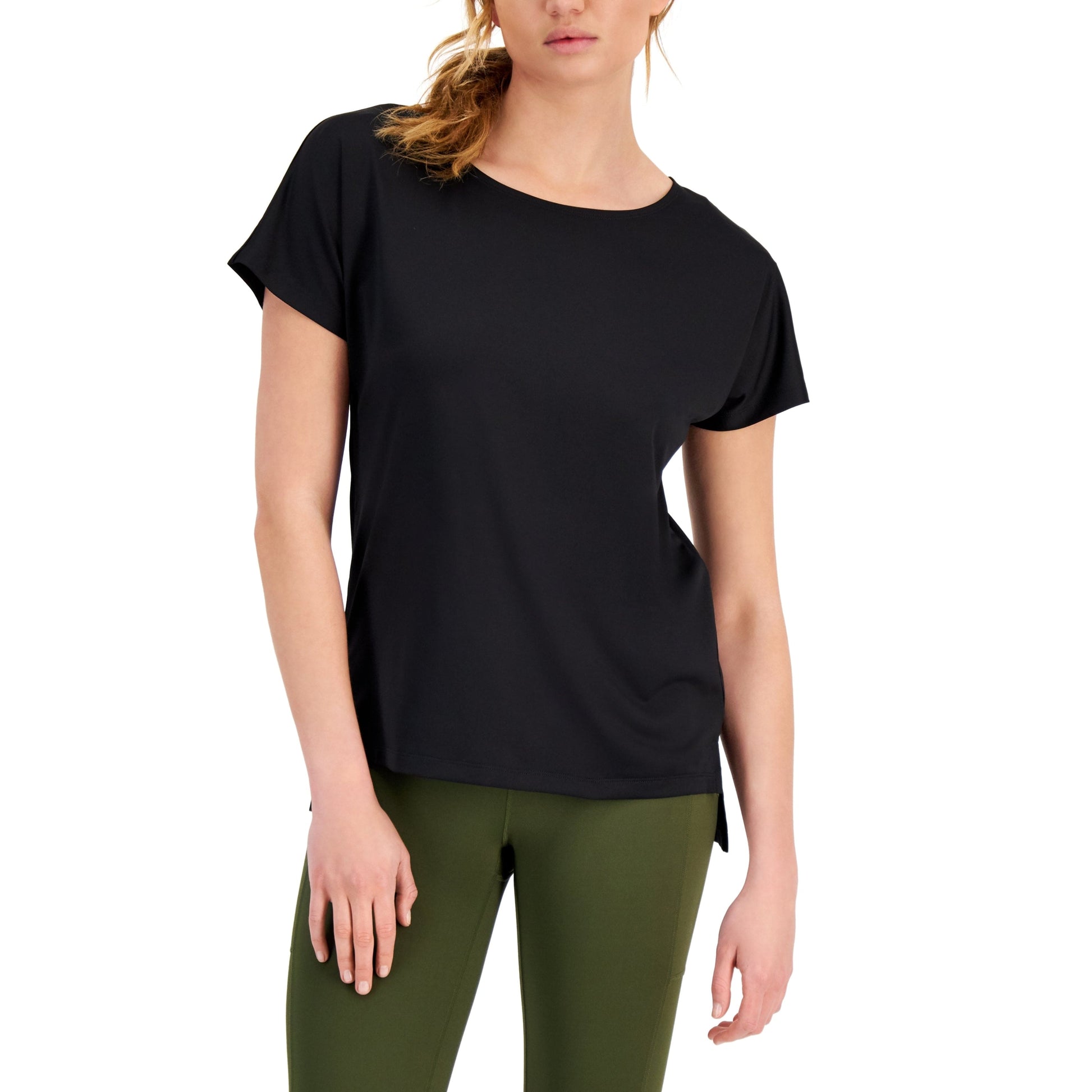 IDEOLOGY Womens Tops XS / Black IDEOLOGY - Lightweight Techy T-Shirt