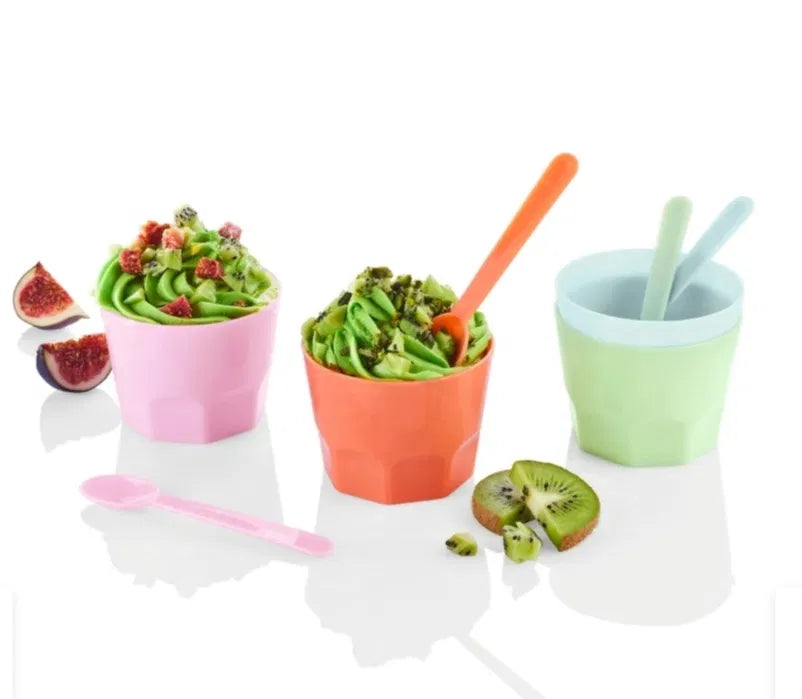 ERNESTO - Ice cream yogurt cup set