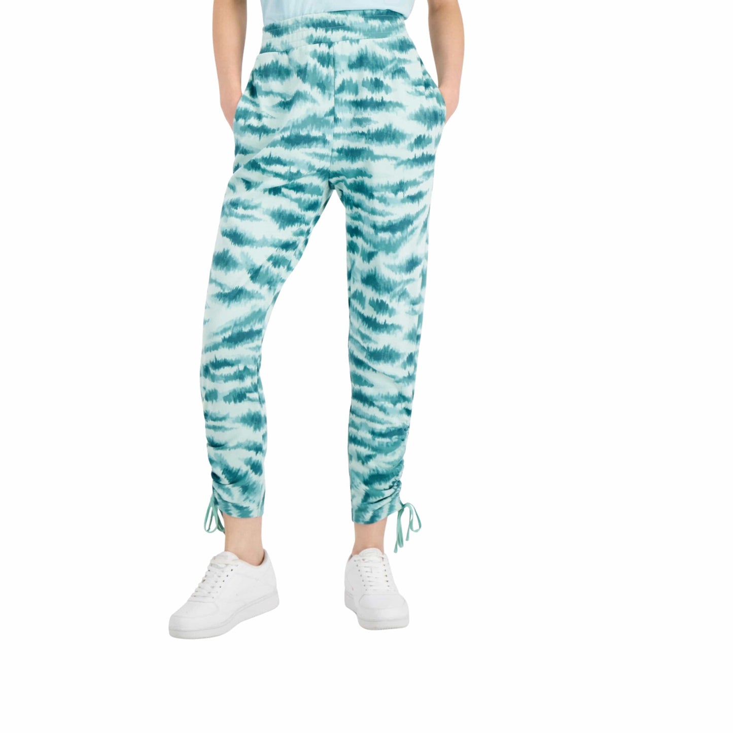 INC INTERNATIONAL CONCEPTS Womens Bottoms M / Green I.N.C - Printed Comfort Sweatpants