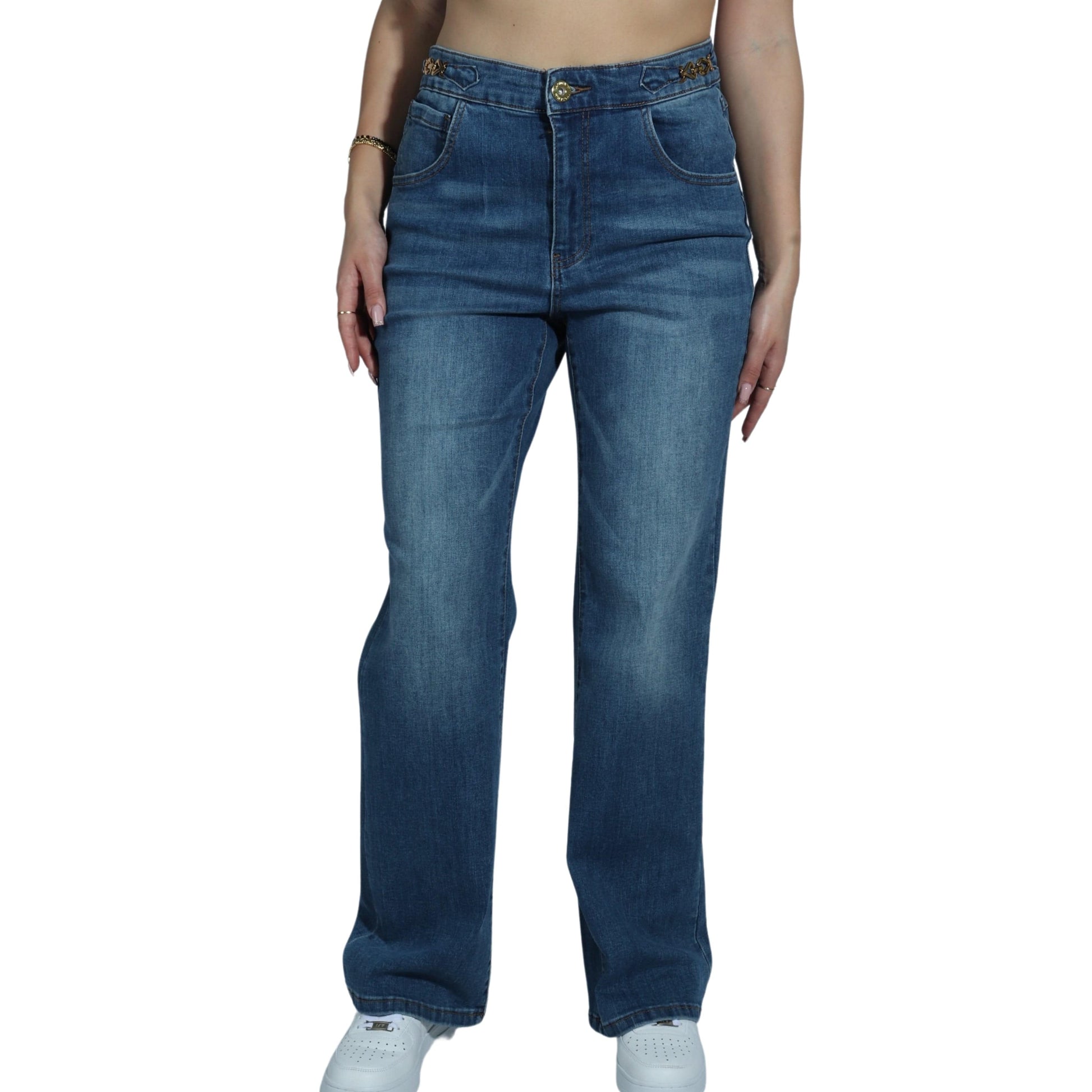 INC INTERNATIONAL CONCEPTS Womens Bottoms L / Blue INC INTERNATIONAL CONCEPTS - Designed On  Waist Denim