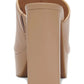 INC INTERNATIONAL CONCEPTS Womens Shoes 42.5 / Beige INC INTERNATIONAL CONCEPTS -  Open Toe Slip on Platform Heel Sandal